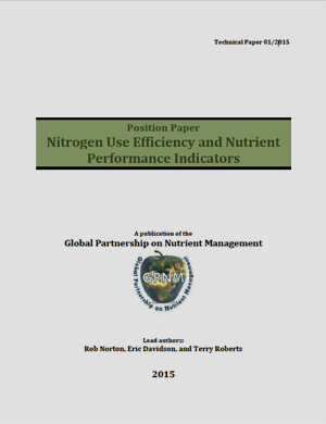 Publication of a Technical paper on Nitrogen Use Efficiency (NUE) and Performance Indicators